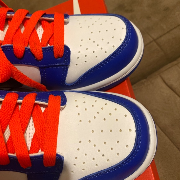 Nike dunks crimson royal blue